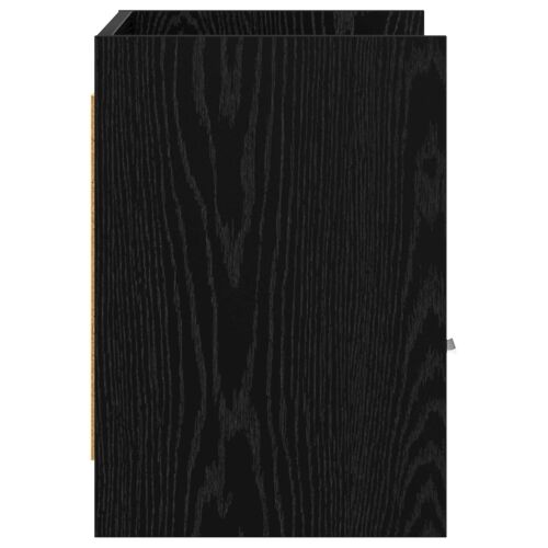 TV ormar 71,5 x 33 x 47 cm Crni hrast Konstruirano drvo - Crni hrast Cijena