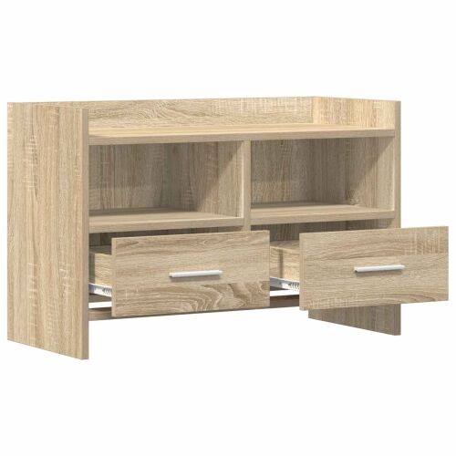 TV ormar 71,5 x 33 x 47 cm Hrast sonoma Konstruirano drvo - Hrast sonoma Cijena