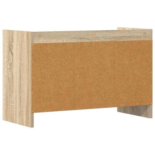 TV ormar 71,5 x 33 x 47 cm Hrast sonoma Konstruirano drvo - Hrast sonoma Cijena