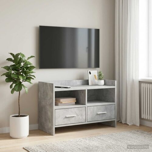 TV ormar 71,5 x 33 x 47 cm Betonska siva Konstruirano drvo - Betonska siva Cijena