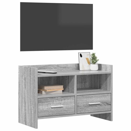 TV ormar 71,5 x 33 x 47 cm Siva Sonoma Konstruirano drvo - Siva Sonoma Cijena
