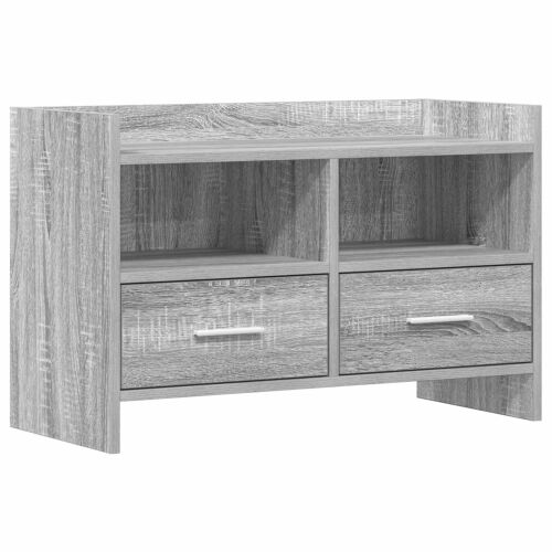 TV ormar 71,5 x 33 x 47 cm Siva Sonoma Konstruirano drvo - Siva Sonoma Cijena