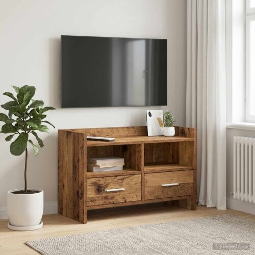 TV ormar 71,5 x 33 x 47 cm Staro drvo Konstruirano drvo - Staro drvo Cijena