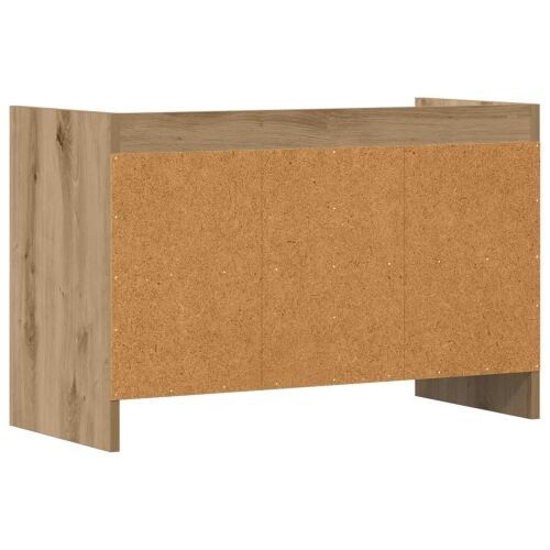 TV ormar 71,5 x 33 x 47 cm Hrast artisan Konstruirano drvo - Hrast artisan Cijena