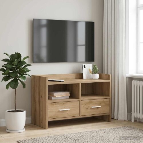 TV ormar 71,5 x 33 x 47 cm Hrast artisan Konstruirano drvo - Hrast artisan Cijena