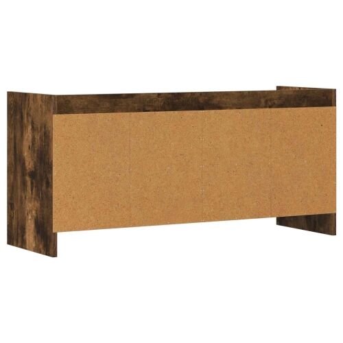 TV ormar 100 x 33 x 47 cm Dimljeni hrast Konstruirano drvo - Dimljeni hrast Cijena