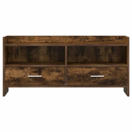 TV ormar 100 x 33 x 47 cm Dimljeni hrast Konstruirano drvo - Dimljeni hrast Cijena
