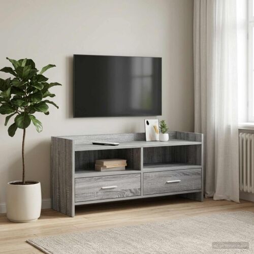 TV ormar 100 x 33 x 47 cm Siva Sonoma Konstruirano drvo - Siva Sonoma Cijena