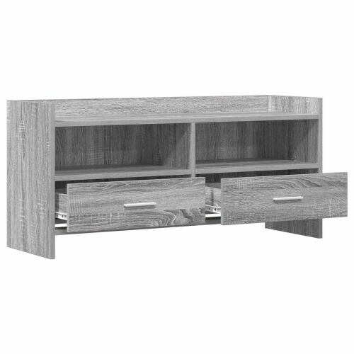 TV ormar 100 x 33 x 47 cm Siva Sonoma Konstruirano drvo - Siva Sonoma Cijena