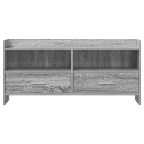 TV ormar 100 x 33 x 47 cm Siva Sonoma Konstruirano drvo - Siva Sonoma Cijena