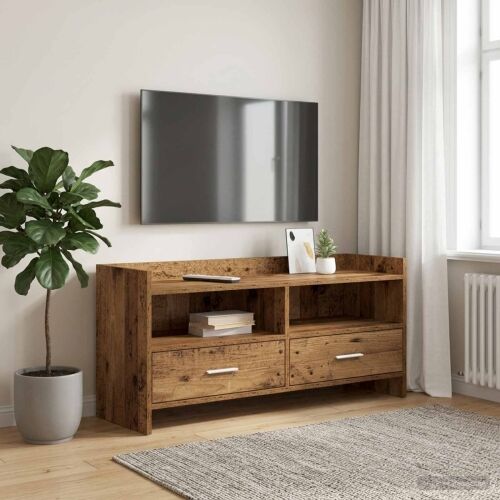 TV ormar 100 x 33 x 47 cm Staro drvo Konstruirano drvo - Staro drvo Cijena
