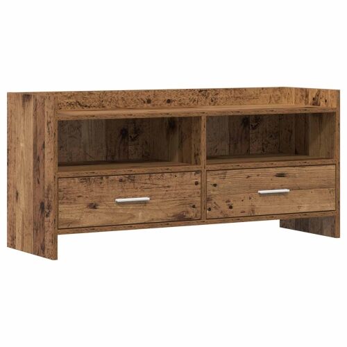 TV ormar 100 x 33 x 47 cm Staro drvo Konstruirano drvo - Staro drvo Cijena