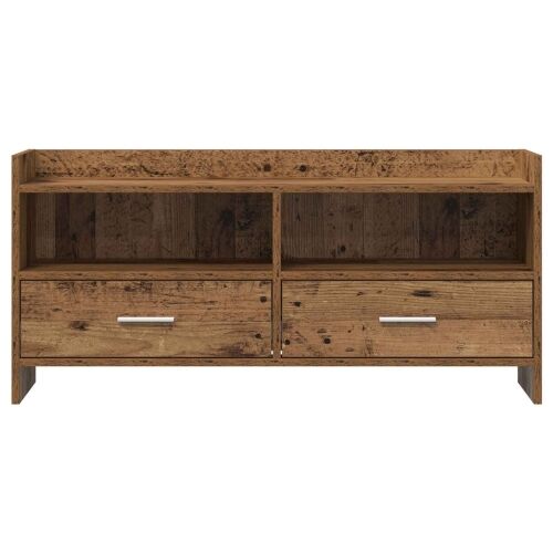 TV ormar 100 x 33 x 47 cm Staro drvo Konstruirano drvo - Staro drvo Cijena