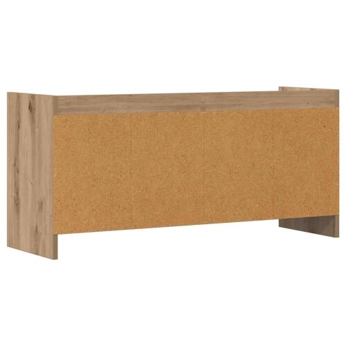 TV ormar 100 x 33 x 47 cm Hrast artisan Konstruirano drvo - Hrast artisan Cijena