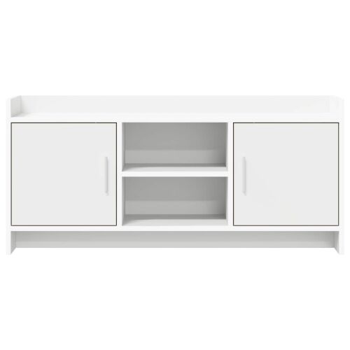 TV ormar 102 x 33 x 47 cm Bijela Konstruirano drvo - Bijela 102 cm Cijena