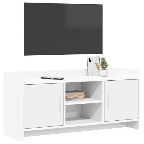 TV ormar 102 x 33 x 47 cm Bijela Konstruirano drvo - Bijela 102 cm Cijena