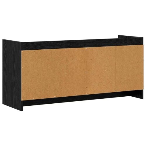TV ormar 102 x 33 x 47 cm Crni hrast Konstruirano drvo - Crni hrast 102 cm Cijena