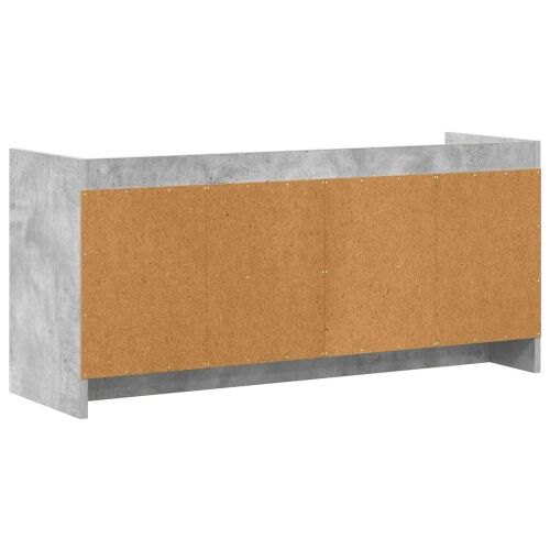 TV ormar 102 x 33 x 47 cm Betonska siva Konstruirano drvo - Betonska siva 102 cm Cijena