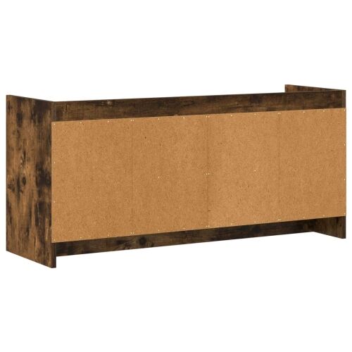 TV ormar 102 x 33 x 47 cm Dimljeni hrast Konstruirano drvo - Dimljeni hrast 102 cm Cijena