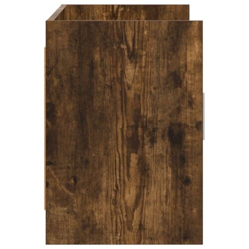 TV ormar 102 x 33 x 47 cm Dimljeni hrast Konstruirano drvo - Dimljeni hrast 102 cm Cijena
