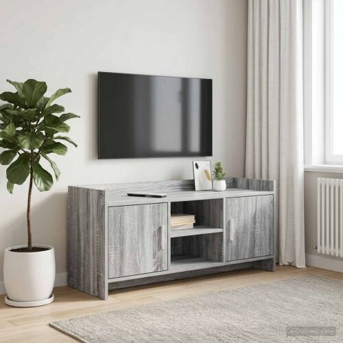 TV ormar 102 x 33 x 47 cm Siva Sonoma Konstruirano drvo - Siva Sonoma 102 cm Cijena