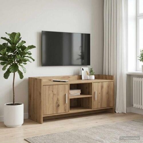 TV ormar 102 x 33 x 47 cm Hrast artisan Konstruirano drvo - Hrast artisan 102 cm Cijena