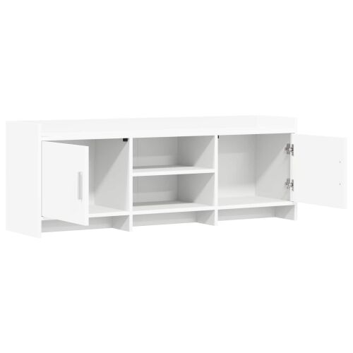 TV ormar 130 x 33 x 47 cm Bijela Konstruirano drvo - Bijela 130 cm Cijena