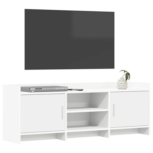 TV ormar 130 x 33 x 47 cm Bijela Konstruirano drvo - Bijela 130 cm Cijena