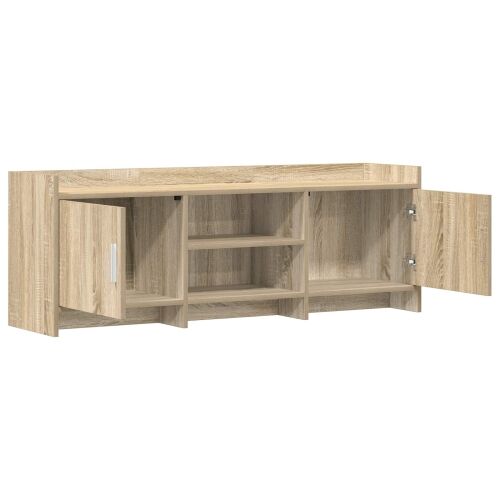 TV ormar 130 x 33 x 47 cm Hrast sonoma Konstruirano drvo - Hrast sonoma 130 cm Cijena