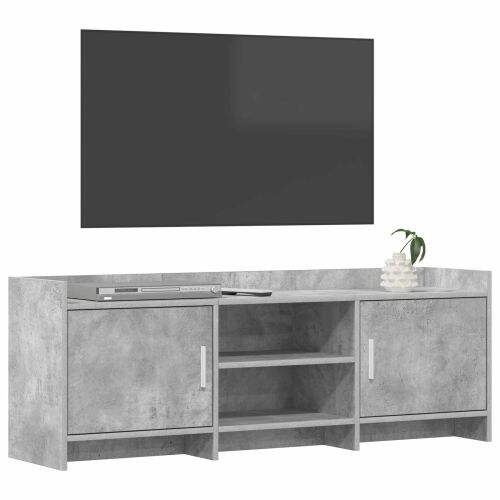 TV ormar 130 x 33 x 47 cm Betonska siva Konstruirano drvo - Betonska siva 130 cm Cijena