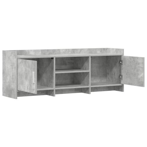 TV ormar 130 x 33 x 47 cm Betonska siva Konstruirano drvo - Betonska siva 130 cm Cijena
