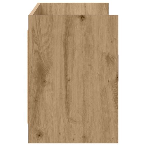 TV ormar 130 x 33 x 47 cm Hrast artisan Konstruirano drvo - Hrast artisan 130 cm Cijena
