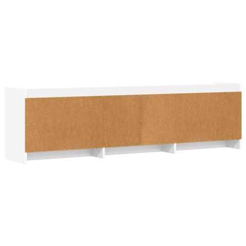 TV ormar 168 x 33 x 47 cm Bijela Konstruirano drvo - Bijela 168 cm Cijena