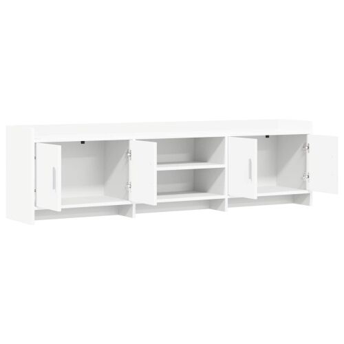 TV ormar 168 x 33 x 47 cm Bijela Konstruirano drvo - Bijela 168 cm Cijena