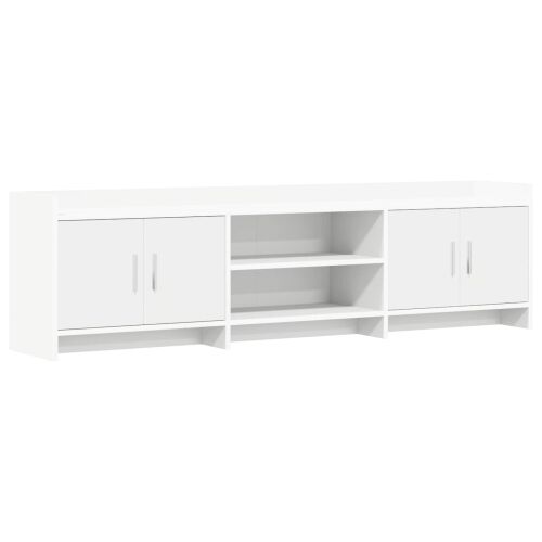 TV ormar 168 x 33 x 47 cm Bijela Konstruirano drvo - Bijela 168 cm Cijena