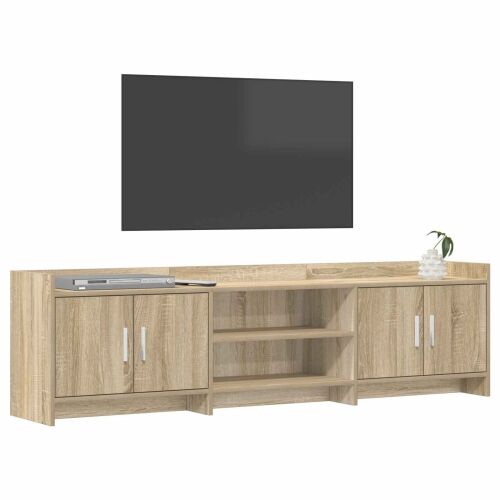 TV ormar 168 x 33 x 47 cm Hrast sonoma Konstruirano drvo - Hrast sonoma 168 cm Cijena