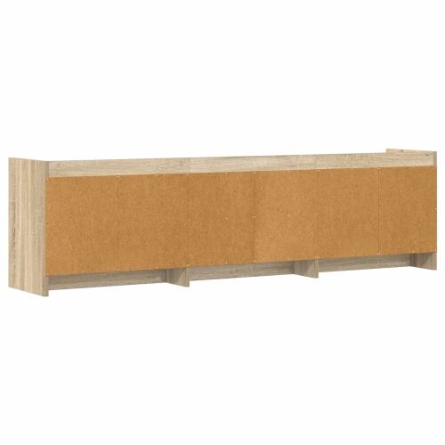 TV ormar 168 x 33 x 47 cm Hrast sonoma Konstruirano drvo - Hrast sonoma 168 cm Cijena