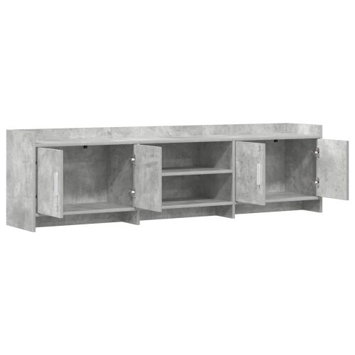 TV ormar 168 x 33 x 47 cm Betonska siva Konstruirano drvo - Betonska siva 168 cm Cijena