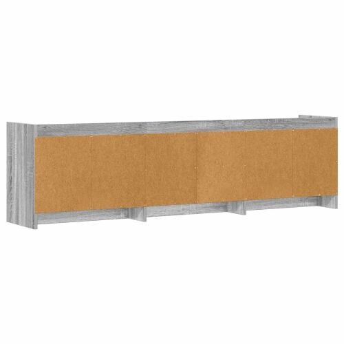 TV ormar 168 x 33 x 47 cm Siva Sonoma Konstruirano drvo - Siva Sonoma 168 cm Cijena