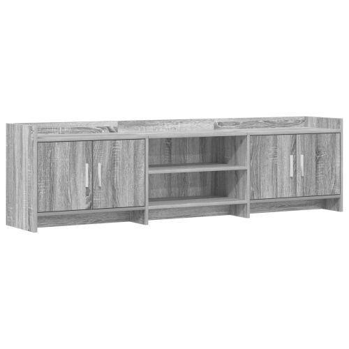 TV ormar 168 x 33 x 47 cm Siva Sonoma Konstruirano drvo - Siva Sonoma 168 cm Cijena