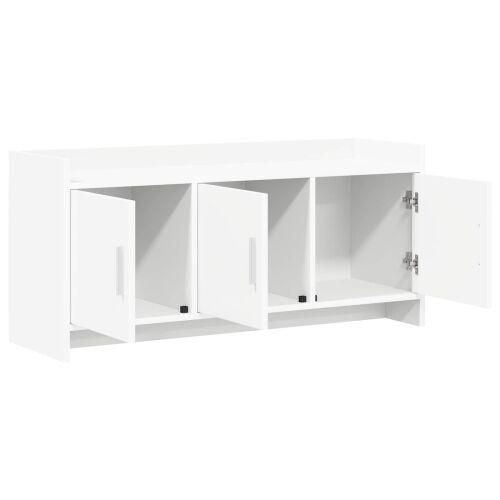 TV ormar 102 x 33 x 47 cm Bijela Konstruirano drvo - Bijela 102 cm Cijena