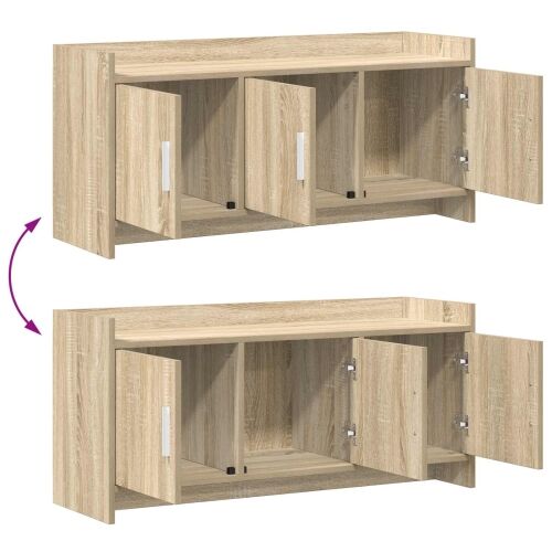TV ormar 102 x 33 x 47 cm Hrast sonoma Konstruirano drvo - Hrast sonoma 102 cm Cijena