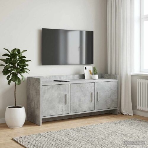 TV ormar 102 x 33 x 47 cm Betonska siva Konstruirano drvo - Betonska siva 102 cm Cijena
