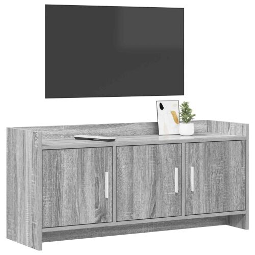 TV ormar 102 x 33 x 47 cm Siva Sonoma Konstruirano drvo - Siva Sonoma 102 cm Cijena