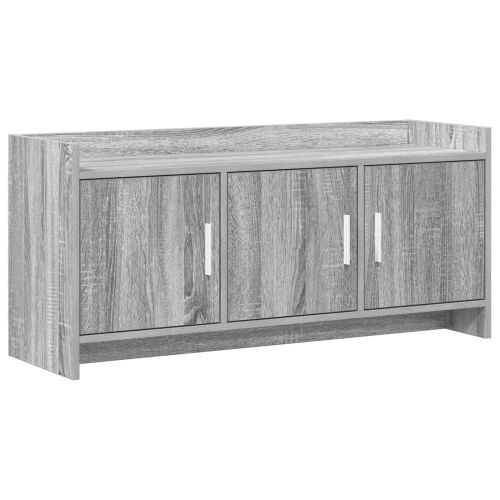TV ormar 102 x 33 x 47 cm Siva Sonoma Konstruirano drvo - Siva Sonoma 102 cm Cijena