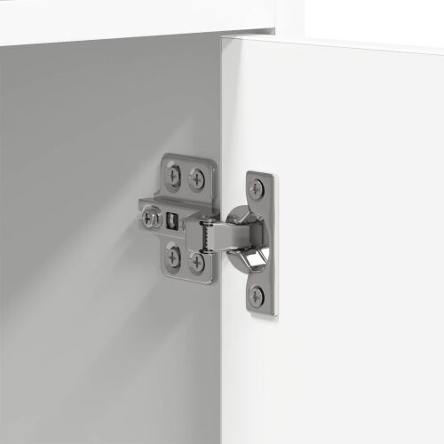 TV ormar 130 x 33 x 47 cm Bijela Konstruirano drvo - Bijela 130 cm Cijena