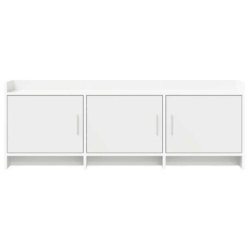 TV ormar 130 x 33 x 47 cm Bijela Konstruirano drvo - Bijela 130 cm Cijena