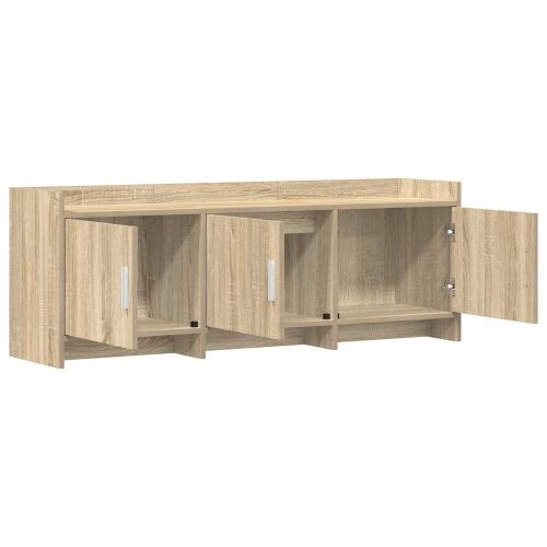 TV ormar 130 x 33 x 47 cm Hrast sonoma Konstruirano drvo - Hrast sonoma 130 cm Cijena