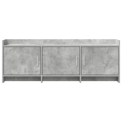 TV ormar 130 x 33 x 47 cm Betonska siva Konstruirano drvo - Betonska siva 130 cm Cijena