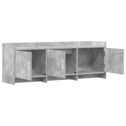 TV ormar 130 x 33 x 47 cm Betonska siva Konstruirano drvo - Betonska siva 130 cm Cijena